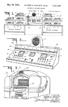 Wurlitzer Telephone Jukebox Scheme, Patent No. 2,241,663 