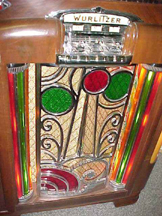 Wurlitzer Model 700 Jukebox - Detail of Grille