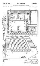 Wurlitzer remote unit Patent No.2,585,401