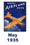  Model Airplane news cover for April of 1935 