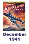  Model Airplane news cover for December of 1941 
