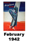  Model Airplane news cover for February of 1942 
