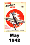  Model Airplane news cover for May of 1942 