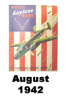  Model Airplane news cover for August of 1942 