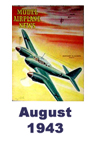  Model Airplane news cover for August of 1943 