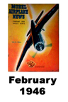  Model Airplane news cover for February of 1946 