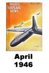  Model Airplane news cover for April of 1946 