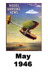 Model Airplane news cover for May of 1946 