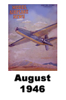  Model Airplane news cover for August of 1946 
