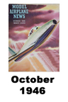  Model Airplane news cover for October of 1946 