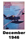  Model Airplane news cover for December of 1946 