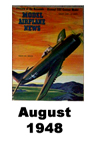  Model Airplane news cover for August of 1948 