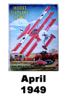 Model Airplane news cover for April of 1949 