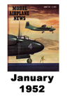  Model Airplane news cover for January of 1952 