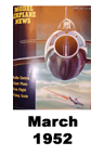  Model Airplane news cover for March of 1952 