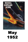  Model Airplane news cover for May of 1952 