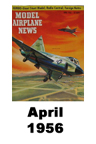  Model Airplane news cover for April of 1956 