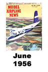  Model Airplane news cover for June of 1956 