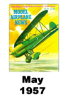  Model Airplane news cover for May of 1957 