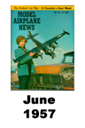  Model Airplane news cover for June of 1957 