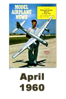  Model Airplane news cover for April of 1960 