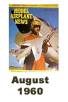  Model Airplane news cover for August of 1960 