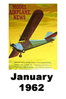  Model Airplane news cover for January of 1962 