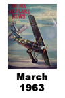  Model Airplane news cover for March of 1963 