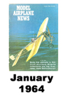  Model Airplane news cover for January of 1964 