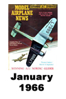  Model Airplane news cover for January of 1966 