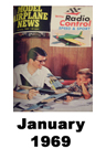  Model Airplane news cover for January of 1969 