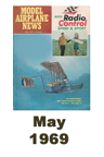  Model Airplane news cover for May of 1969 