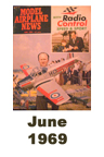  Model Airplane news cover for June of 1969 