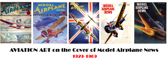 Art on the Cover of Model Airplane News