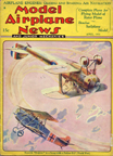 Model Airplane News Cover for April, 1931 by Jo Kotula Fokker D. VII and Sopwith Dolphin 