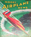 Model Airplane News Cover for April, 1936 by Jo Kotula Grumman XF4F 