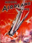 Model Airplane News Cover for April, 1940 by Jo Kotula Douglas 8A5 (Northrop A-17) 