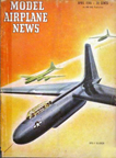 Model Airplane News Cover for April, 1946 by Jo Kotula Cornelius XFG-1 Fuel Glider 