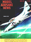 Model Airplane News Cover for April, 1948 by Jo Kotula Grumman Panther 