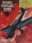 Model Airplane News Cover for April, 1955 by Jo Kotula Junkers Ju-87 Stuka 