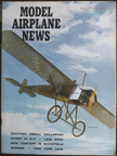 Model Airplane News Cover for April, 1965 by Jo Kotula Morane Saulnier Type G 