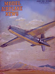 Model Airplane News Cover for August 1946 by Jo Kotula Douglas XB-42 Mixmaster 