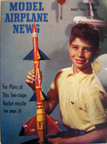 Model Airplane News Cover for August, 1958  