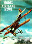 Model Airplane News Cover for August, 1961 by Jo Kotula Hanriot HD1 or 3C2 ? 
