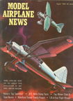 Model Airplane News Cover for August, 1962 by Jo Kotula Westland Lysander 