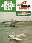 Model Airplane News Cover for August, 1968  
