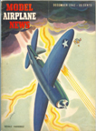 Model Airplane News  Cover for December 1942 by Jo  Kotula   Republic P-47 Thunderbolt 