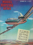 Model Airplane News Cover for December, 1947 by Jo Kotula Martin 2-0-2 Executive 