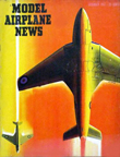 Model Airplane News Cover for December, 1951 by Jo Kotula Hawker P.1081 