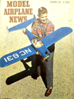 Model Airplane News Cover for December, 1952  